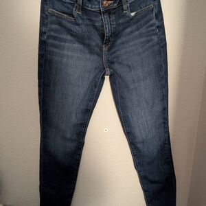 American Eagle Outfitters Dark Blue Skinny Jeans